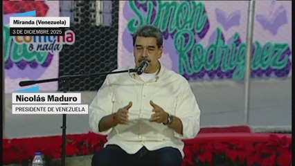 Maduro dice que su llamada con Trump "fue en un tono de respeto y cordial”