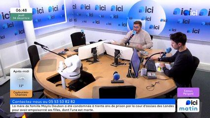 04/12/2025 - ici matin par ici Périgord en vidéo
