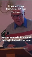 Grace or Flesh - The choice is yours