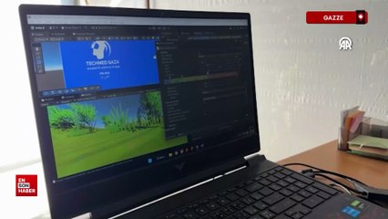Gazze'de ağır savaş taravması yaşayan çocuklara sanal gerçeklik ile psikolojik destek veriliyor