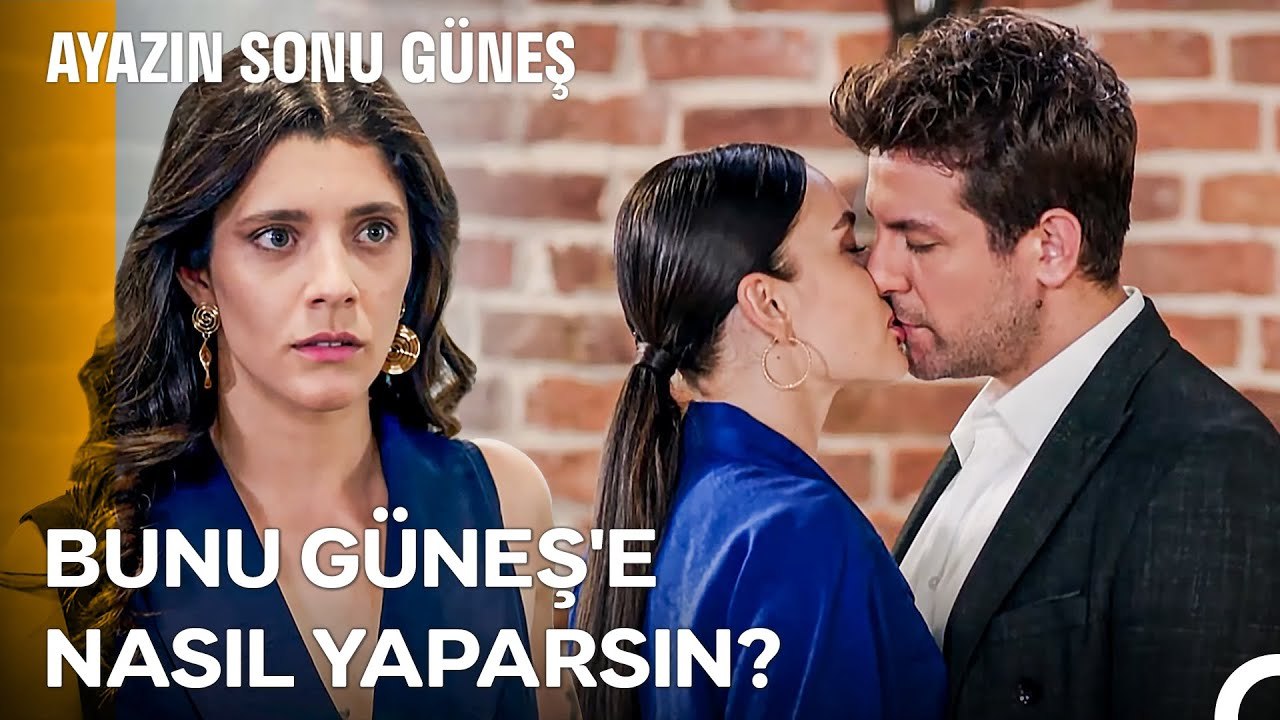 Esra, Ayaz ve Yeliz'i Öpüşürken Yakaladı - Ayazın Sonu Güneş 41. Bölüm