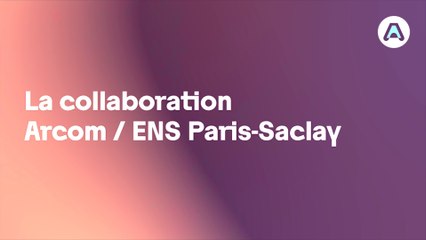 Collaboration entre l'Arcom et l'Ecole Normale Supérieure Paris-Saclay
