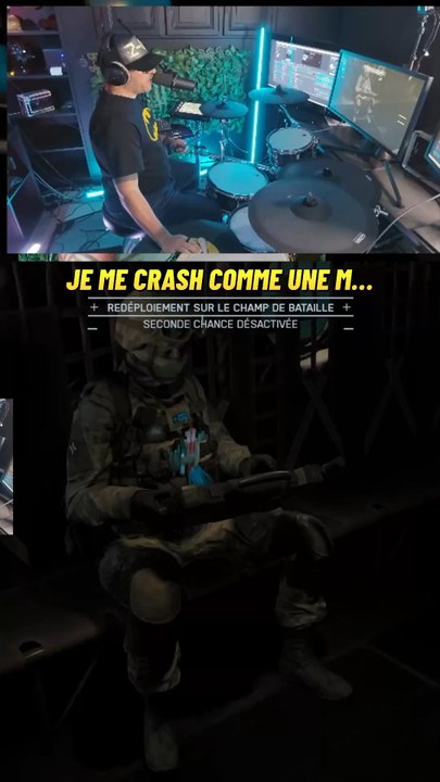 Je me crache comme un con, parce que le parachute ne s’ouvre pas.