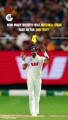 Swing. Seam. Chaos. How many wickets will Mitchell Starc claim in the 2nd Test?