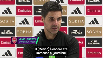 Arteta : « Merino a encore été immense aujourd'hui » - Foot - Premier League