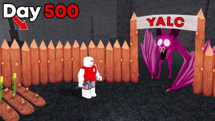Roblox | I Survived In UNDERGROUND CAVE for 99 Nights in the Forest!