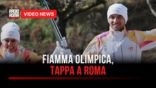 Fiamma olimpica, tappa a Roma