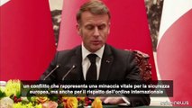 Macron a Xi: lavorare insieme per la pace in Ucraina