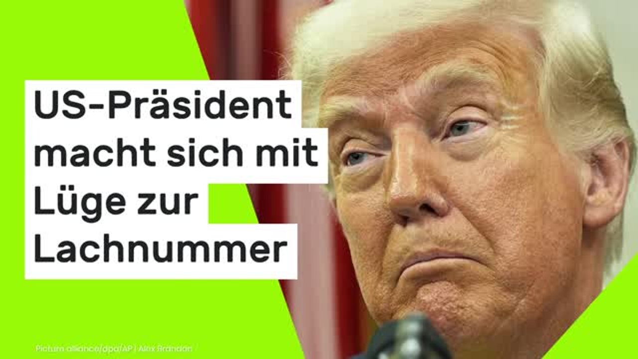 Donald Trump: US-Präsident macht sich mit blamabler Nato-Lüge zur Lachnummer
