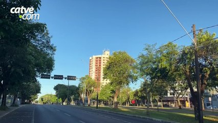 Dia será com predomínio de sol e calor em Cascavel