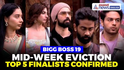 BIGG BOSS 19: Mid-Week Eviction Shocks Fans — Top 5 Finalists Locked!