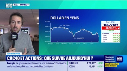 Arbitrage : CAC 40 et actions, que suivre aujourd'hui ? - 04/12