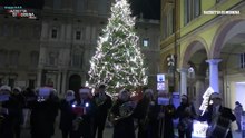 Modena, accesi gli alberi di Natale e le luminarie in centro