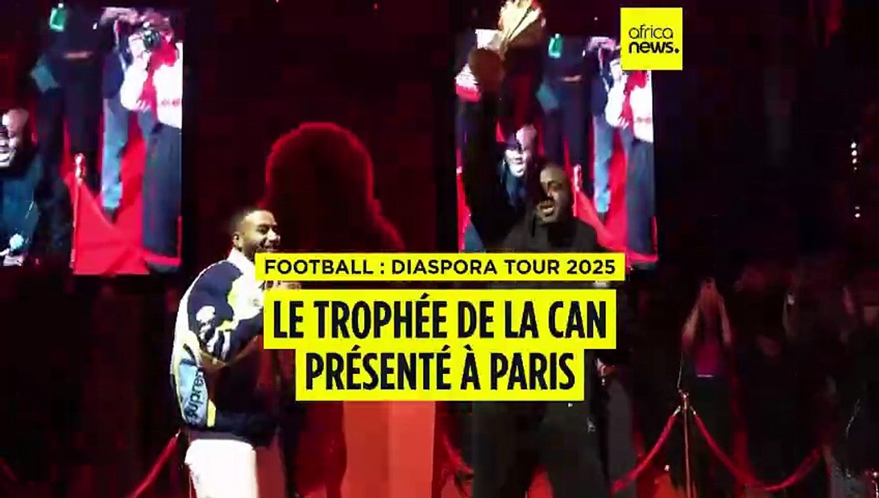 Diaspora Tour 2025 : le trophée de la CAN présenté à Paris