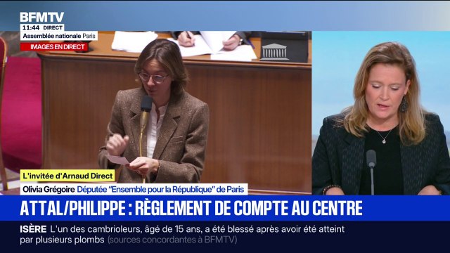 Budget: Au moment où je vous parle, nous n'avons pas encore abordé en seconde lecture la discussion des sujets majeurs , indique Olivia Grégoire, députée Ensemble de Paris