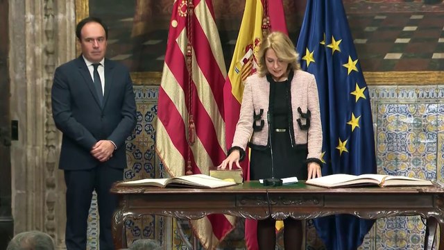 Así ha sido la toma de posesión de los consellers de Pérez Llorca