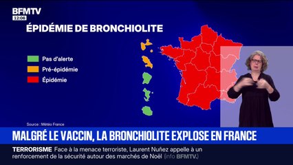 La bronchiolite explose en France malgré la vaccination des nouveau-nés