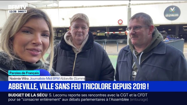 Ça m'a choqué (...) je fais très attention en traversant : la ville d'Abbeville, dans la Somme, ne possède plus de feux tricolores depuis 2019