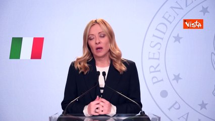 Meloni: Lavoriamo a soluzioni concrete sul costo dell'energia