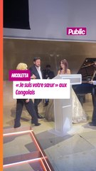 Nicoletta envoie un message fort aux Congolais : « Je suis votre sœur »