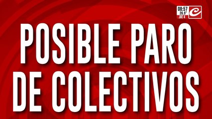 Conflicto en el transporte: ¿se confirma un paro de colectivos para mañana?