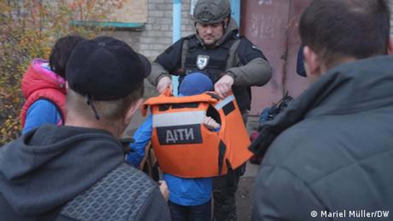 Wie eine Spezialeinheit Zivilisten in der Ukraine rettet