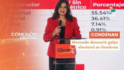 Conexión Digital 04/12: Rixi Moncada denunció golpe electoral en marcha