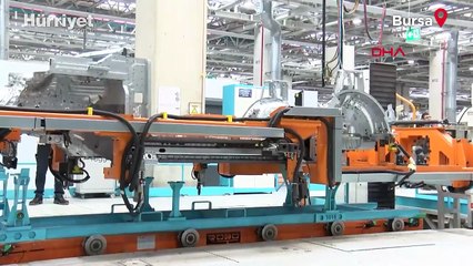 Togg’un yeni modeli T10F üretim hattında görüntülendi