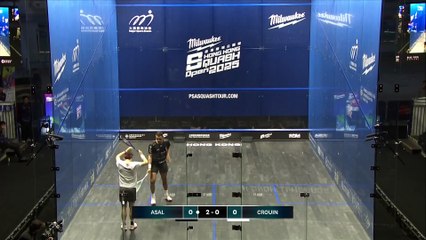 Victor Crouin - Mostafa Asal - Hong Kong Open - 1/4 de finale