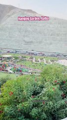 Beautiful Day out at waterfall| Dubai| UAE National Day| Hanging Garden Kalba #fyp #travel #blue