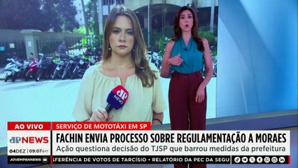 Mototáxi em SP: Fachin passa caso a Moraes