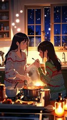 Sisters’ Christmas Kitchen Joy