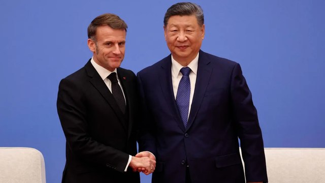 Macron pide ayuda a Xi Jinping para frenar la guerra de Rusia y Ucrania: Espero que China se sume