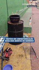 Tiroteio em confraternização deixa dois mortos no Barreiro