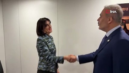 Bakan Fidan, Gürcü mevkidaşı Botchorishvili ile görüştü