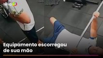 Homem morre após ser atingido por barra de supino em academia em Olinda (PE)