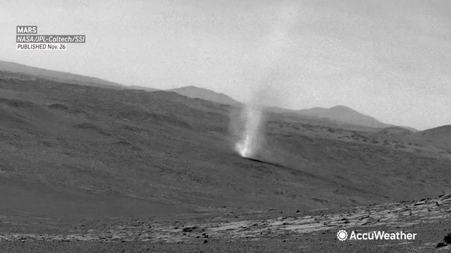 NASA rover records 'electrical sparks and sonic booms' in Martian dust devils