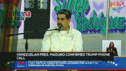 FTS 8:30 04-12: Venezuelan pres. Maduro confirmed Trump phone call