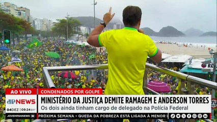 Ramagem e Anderson Torres são demitidos da PF; Tavares e Thulio Nassa comentam