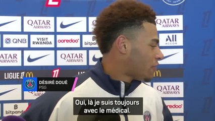 PSG - Doué : "Je me sens très bien"