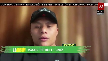 Isaac 'Pitbull' Cruz, en preparación para su defensa de titulo