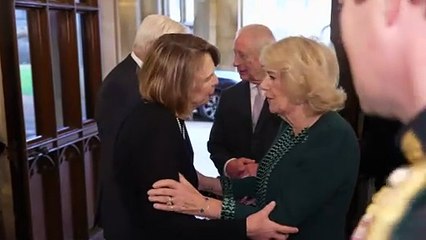 King and Queen say farewell to German president