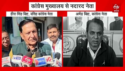नाम बड़े और दर्शन छोटे! कांग्रेस दफ्तर में नेम प्लेट तो लगी लेकिन नेता नदारद, अपनों ने ही उठाए सवाल