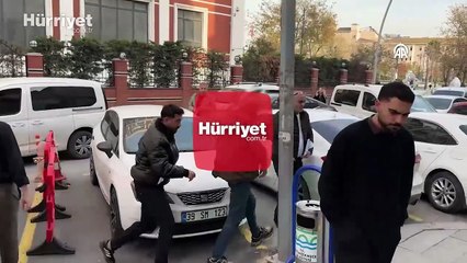 Büyükçekmece Adliyesi'ndeki hırsızlık olayında yeni gelişme: Süphelinin adliyeye sevk anları!
