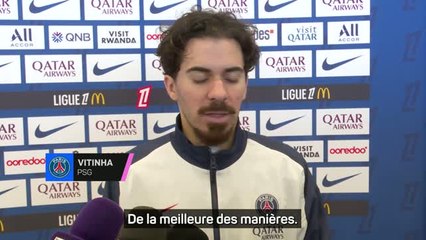PSG - Vitinha réagit aux louanges sur son niveau actuel