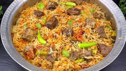 Bade Ke Gosht Ki Biryani Dilli 6 Style｜Gosht Ki Biryani