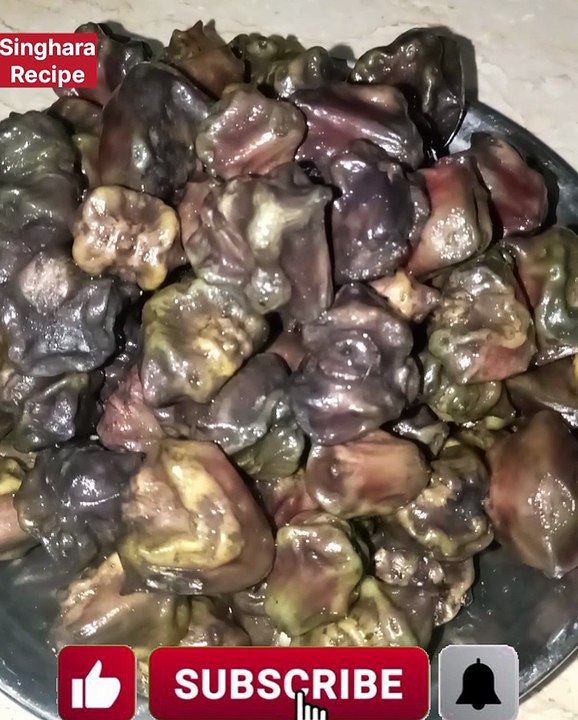 Steam Singhara Recipe| Water Chestnut Recipe| Singhara Recipe|