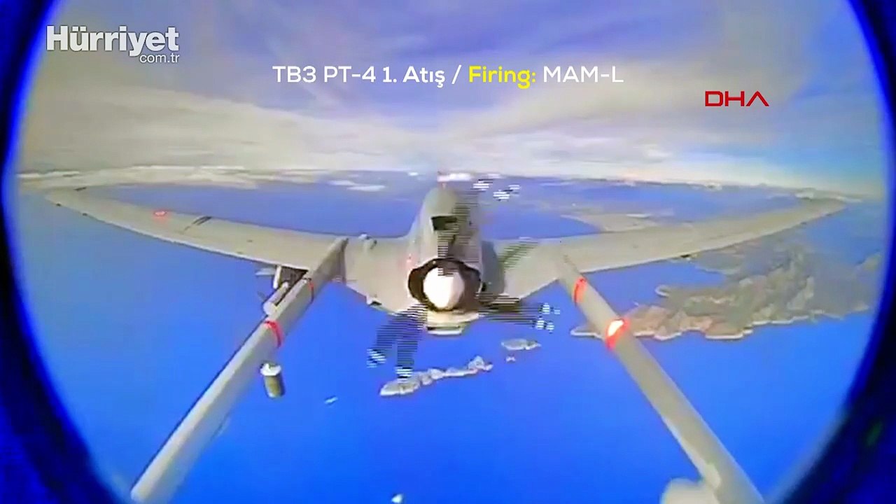 Bayraktar TB3 SİHA ve Albatros-S KİDA hedefi etkisiz hale getirdi