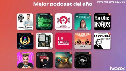 Nuria Richart y Domingo Soriano agradecen a sus oyentes el premio de Ivoox a 'Economía para quedarte sin amigos'