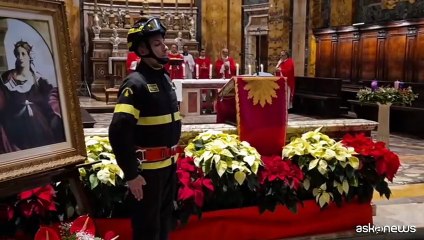 A Roma le celebrazioni per Santa Barbara, patrona dei vigili del fuoco